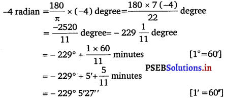 PSEB 11th Class Maths Solutions Chapter 3 Trigonometric Functions Ex 3.1 1