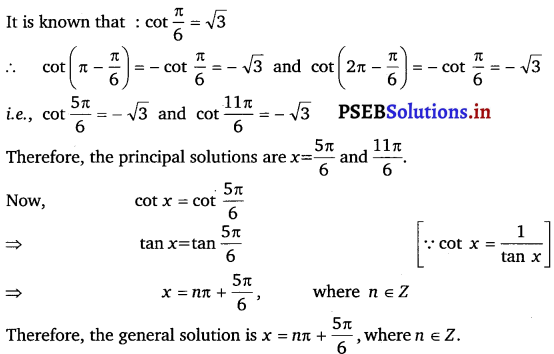 PSEB 11th Class Maths Solutions Chapter 3 Trigonometric Functions Ex 3.4 1