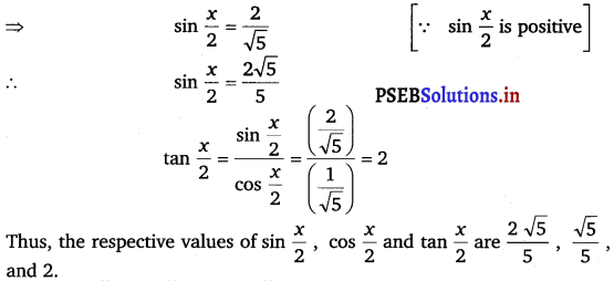 PSEB 11th Class Maths Solutions Chapter 3 Trigonometric Functions Miscellaneous Exercise 6