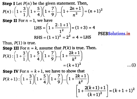PSEB 11th Class Maths Solutions Chapter 4 Principle of Mathematical Induction Ex 4.1 9