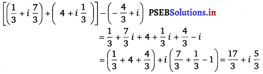 PSEB 11th Class Maths Solutions Chapter 5 Complex Numbers and Quadratic Equations Ex 5.1 2