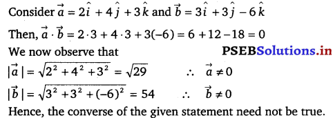 PSEB 12th Class Maths Solutions Chapter 10 Vector Algebra Ex 10.3 12