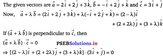 PSEB 12th Class Maths Solutions Chapter 10 Vector Algebra Ex 10.3 8