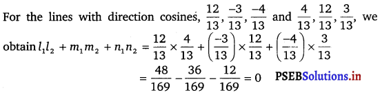 PSEB 12th Class Maths Solutions Chapter 11 Three Dimensional Geometry Ex 11.2 1