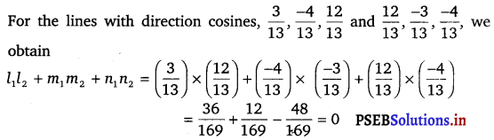PSEB 12th Class Maths Solutions Chapter 11 Three Dimensional Geometry Ex 11.2 3