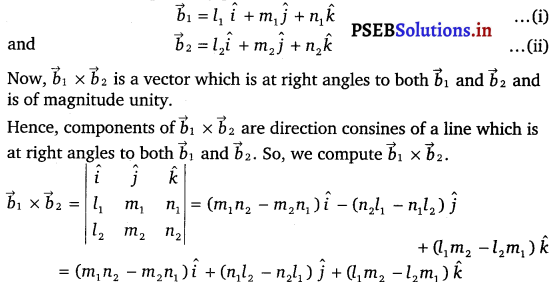 PSEB 12th Class Maths Solutions Chapter 11 Three Dimensional Geometry Miscellaneous Exercise 1