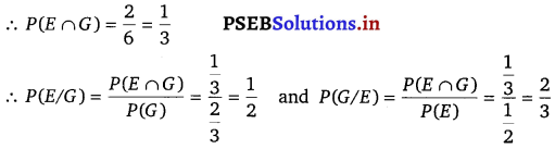 PSEB 12th Class Maths Solutions Chapter 13 Probability Ex 13.1 6