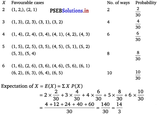 PSEB 12th Class Maths Solutions Chapter 13 Probability Ex 13.4 17