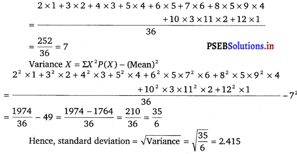PSEB 12th Class Maths Solutions Chapter 13 Probability Ex 13.4 18