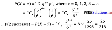 PSEB 12th Class Maths Solutions Chapter 13 Probability Ex 13.5 2