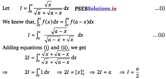 PSEB 12th Class Maths Solutions Chapter 7 Integrals Ex 7.11 11