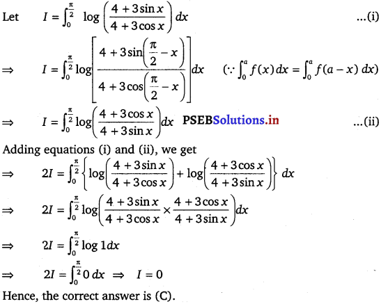 PSEB 12th Class Maths Solutions Chapter 7 Integrals Ex 7.11 13