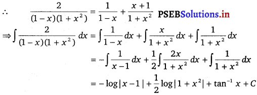 PSEB 12th Class Maths Solutions Chapter 7 Integrals Ex 7.5 11