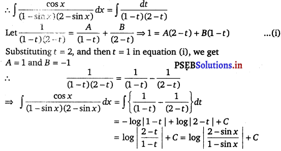 PSEB 12th Class Maths Solutions Chapter 7 Integrals Ex 7.5 14