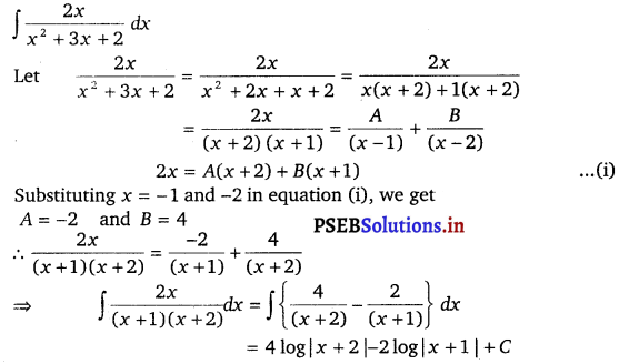 PSEB 12th Class Maths Solutions Chapter 7 Integrals Ex 7.5 3
