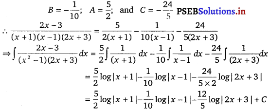 PSEB 12th Class Maths Solutions Chapter 7 Integrals Ex 7.5 8