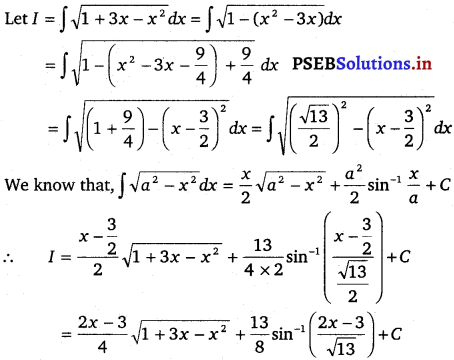 PSEB 12th Class Maths Solutions Chapter 7 Integrals Ex 7.7 7