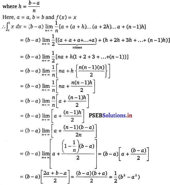 PSEB 12th Class Maths Solutions Chapter 7 Integrals Ex 7.8 1