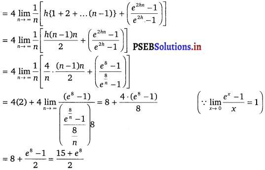 PSEB 12th Class Maths Solutions Chapter 7 Integrals Ex 7.8 7