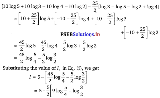 PSEB 12th Class Maths Solutions Chapter 7 Integrals Ex 7.9 6