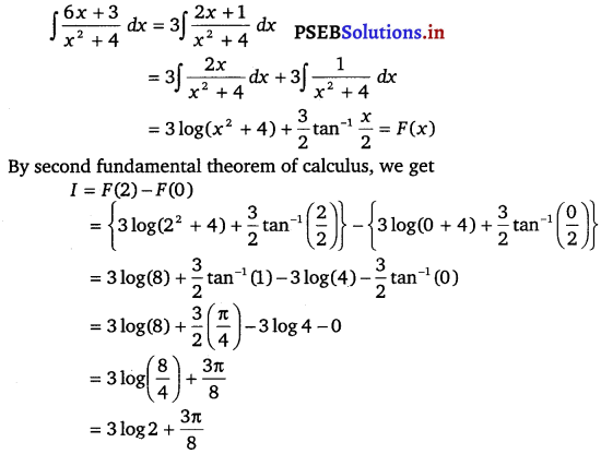 PSEB 12th Class Maths Solutions Chapter 7 Integrals Ex 7.9 7