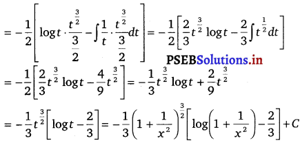 PSEB 12th Class Maths Solutions Chapter 7 Integrals Miscellaneous Exercise 21