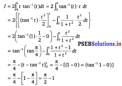 PSEB 12th Class Maths Solutions Chapter 7 Integrals Miscellaneous Exercise 27