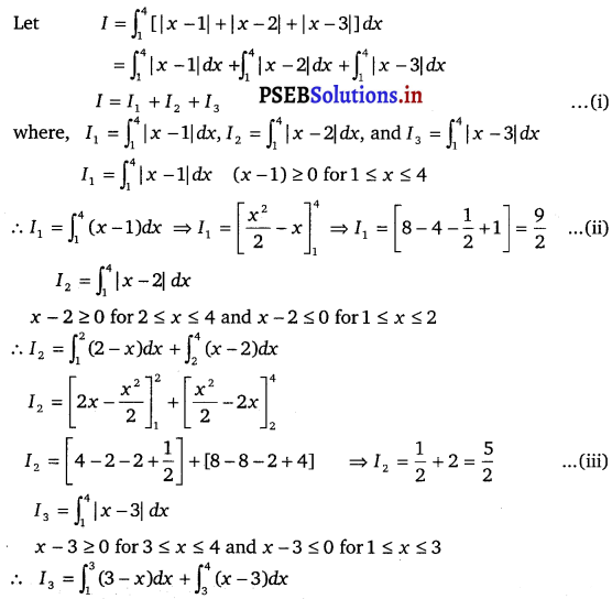 PSEB 12th Class Maths Solutions Chapter 7 Integrals Miscellaneous Exercise 30