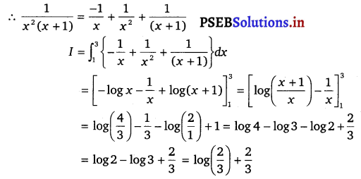 PSEB 12th Class Maths Solutions Chapter 7 Integrals Miscellaneous Exercise 32