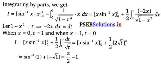 PSEB 12th Class Maths Solutions Chapter 7 Integrals Miscellaneous Exercise 33