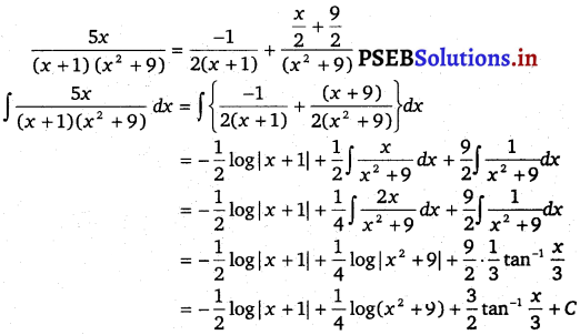 PSEB 12th Class Maths Solutions Chapter 7 Integrals Miscellaneous Exercise 6