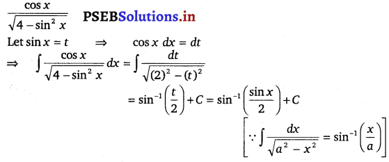 PSEB 12th Class Maths Solutions Chapter 7 Integrals Miscellaneous Exercise 8