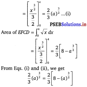 PSEB 12th Class Maths Solutions Chapter 8 Application of Integrals Ex 8.1 1