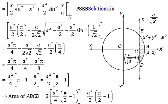 PSEB 12th Class Maths Solutions Chapter 8 Application of Integrals Ex 8.1 9