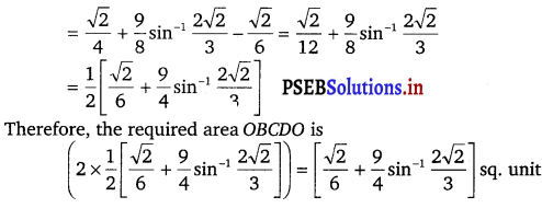 PSEB 12th Class Maths Solutions Chapter 8 Application of Integrals Ex 8.2 3
