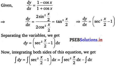 PSEB 12th Class Maths Solutions Chapter 9 Differential Equations Ex 9.4 1