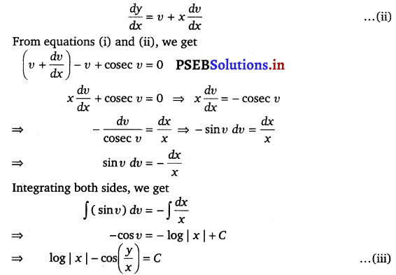 PSEB 12th Class Maths Solutions Chapter 9 Differential Equations Ex 9.5 21