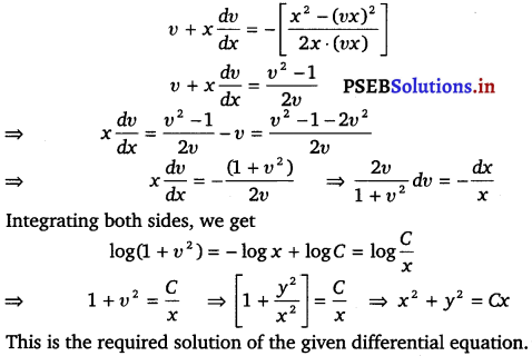 PSEB 12th Class Maths Solutions Chapter 9 Differential Equations Ex 9.5 5