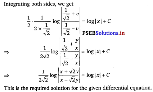 PSEB 12th Class Maths Solutions Chapter 9 Differential Equations Ex 9.5 7