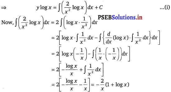 PSEB 12th Class Maths Solutions Chapter 9 Differential Equations Ex 9.6 3
