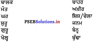 PSEB 6th Class Punjabi Solutions Chapter 6 ਬਾਬਾ ਬੁੱਢਾ ਜੀ 1