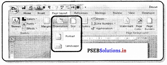 PSEB 7th Class Computer Solutions Chapter 5 ਐੱਮ. ਐੱਸ. ਵਰਡ ਵਿਚ ਫ਼ਾਰਮੈਟਿੰਗ (ਭਾਗ-3) 4