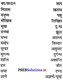 PSEB 7th Class Hindi Grammar व्यावहारिक व्याकरण (2nd Language) 24