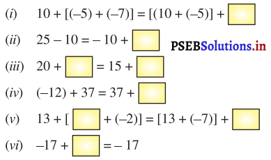 PSEB 7th Class Maths Solutions Chapter 1 ਸੰਪੂਰਨ ਸੰਖਿਆਵਾਂ Ex 1.2 1