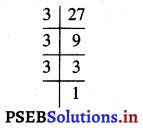 PSEB 7th Class Maths Solutions Chapter 13 ਘਾਤ ਅੰਕ ਅਤੇ ਘਾਤ Ex 13.1 4
