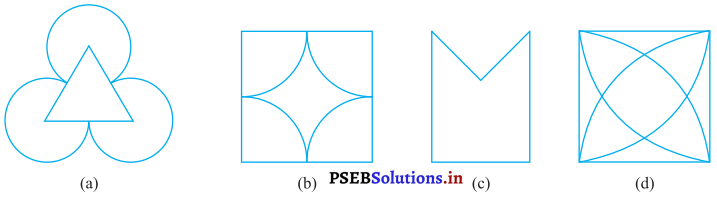 PSEB 7th Class Maths Solutions Chapter 14 ਸਮਮਿਤੀ Ex 14.1 4