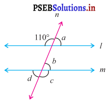 PSEB 7th Class Maths Solutions Chapter 5 ਰੇਖਾਵਾਂ ਅਤੇ ਕੋਣ Ex 5.2 5