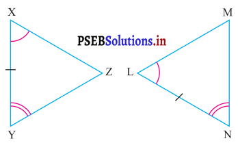 PSEB 7th Class Maths Solutions Chapter 7 ਤ੍ਰਿਭੁਜਾਂ ਦੀ ਸਰਬੰਗਸ਼ਮਤਾ Ex 7.2 3