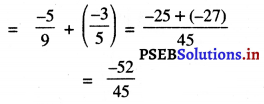 PSEB 7th Class Maths Solutions Chapter 9 ਪਰਿਮੇਯ ਸੰਖਿਆਵਾਂ Ex 9.2 9