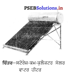 PSEB 8th Class Agriculture Solutions Chapter 4 ਸੂਰਜੀ ਊਰਜਾ 8